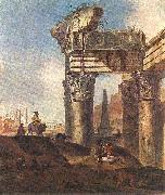 Ancient Ruins Jan Baptist Weenix